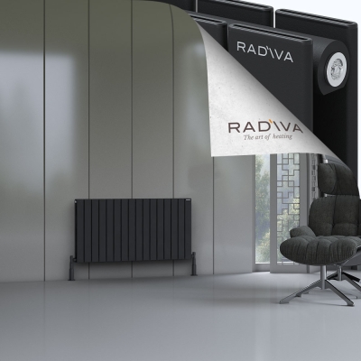 Radiva - Oti Alüminyum Radyatör 600x1180 Siyah (1)