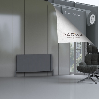 Radiva - Oti Alüminyum Radyatör 600x1328 Antrasit