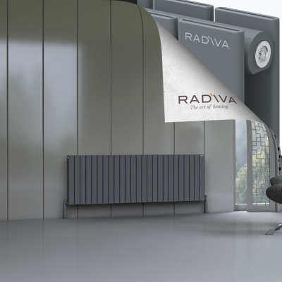 Radiva - Oti Alüminyum Radyatör 600x1846 Antrasit