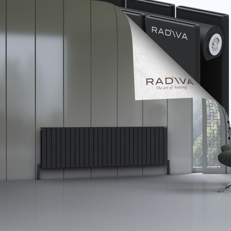 Oti Alüminyum Radyatör 600x2068 Siyah - 2OTI06002068B3TS