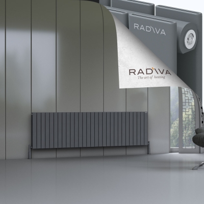 Radiva - Oti Alüminyum Radyatör 600x2142 Antrasit (1)