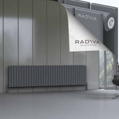 Radiva - Oti Alüminyum Radyatör 600x2438 Antrasit