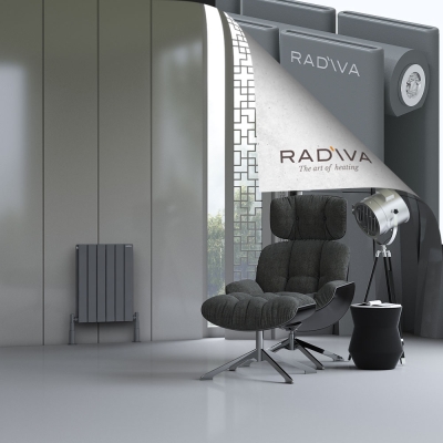 Radiva - Oti Alüminyum Radyatör 600x440 Antrasit (1)