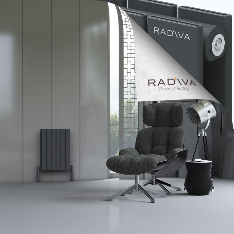 Oti Alüminyum Radyatör 600x440 Koyu Antrasit - 2OTI06000440B6TS