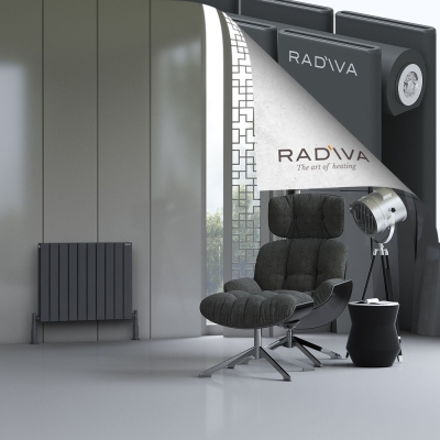 Radiva - Oti Alüminyum Radyatör 600x736 Koyu Antrasit (1)