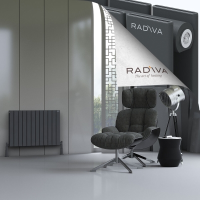 Radiva - Oti Alüminyum Radyatör 600x884 Koyu Antrasit (1)