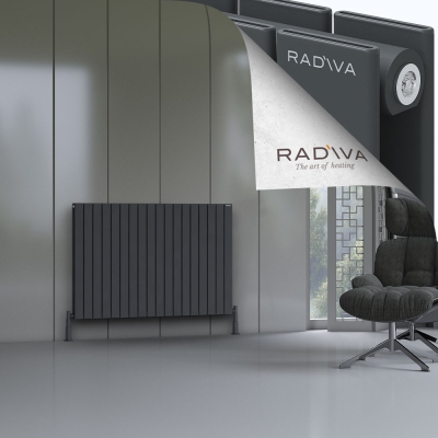 Radiva - Oti Alüminyum Radyatör 900x1328 Koyu Antrasit (1)