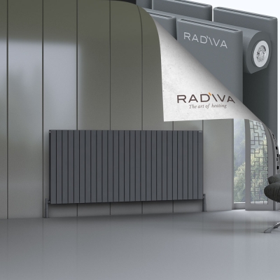 Radiva - Oti Alüminyum Radyatör 900x2068 Antrasit
