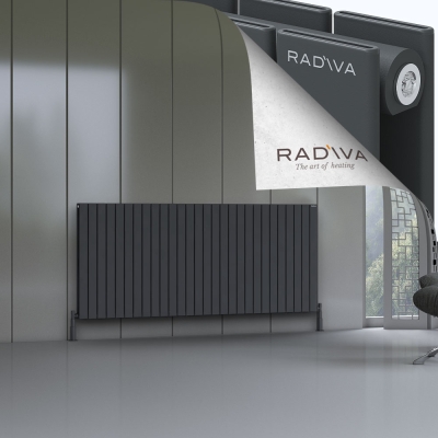 Radiva - Oti Alüminyum Radyatör 900x2068 Koyu Antrasit