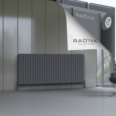 Radiva - Oti Alüminyum Radyatör 900x2142 Antrasit (1)