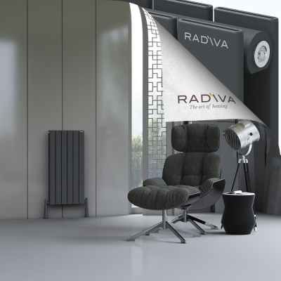Radiva - Oti Alüminyum Radyatör 900x440 Koyu Antrasit