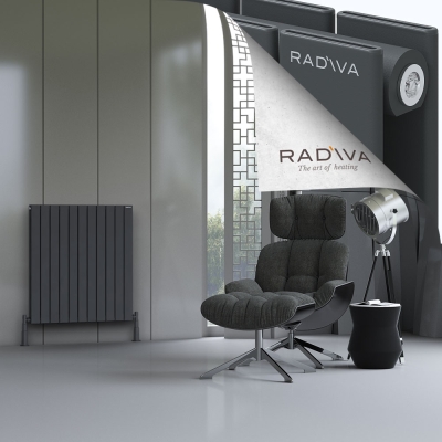 Radiva - Oti Alüminyum Radyatör 900x810 Koyu Antrasit