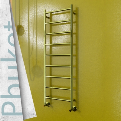 Radiva - PHUKET Paslanmaz Çelik Havlupan 400x1200 Altın (1)