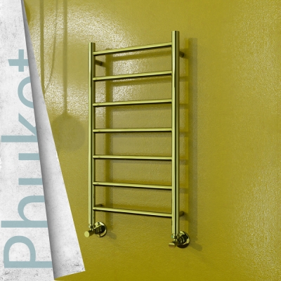 Radiva - PHUKET Paslanmaz Çelik Havlupan 400x800 Altın (1)