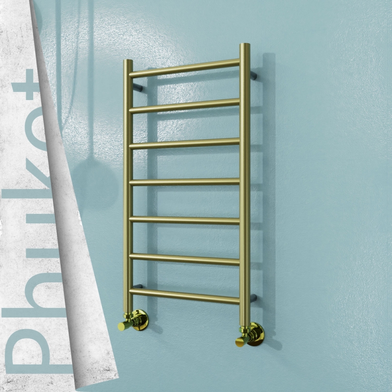 PHUKET Paslanmaz Çelik Havlupan 400x800 Satine Altın - 1PHU04000800K2SS