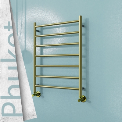 Radiva - PHUKET Paslanmaz Çelik Havlupan 600x800 Satine Altın