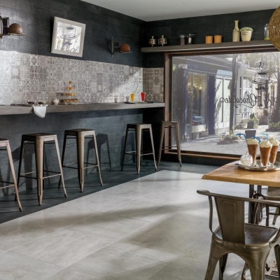 PORCELANOSA - Porcelanosa Duvar Karosu Antique Blue 31,6 x 90 cm
