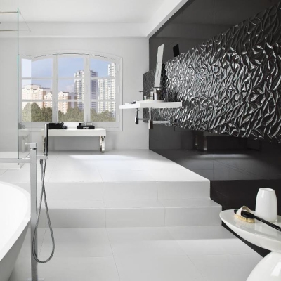 Porcelanosa Duvar Karosu Marmİ Deco Negro 31,6 x 90 cm (1)