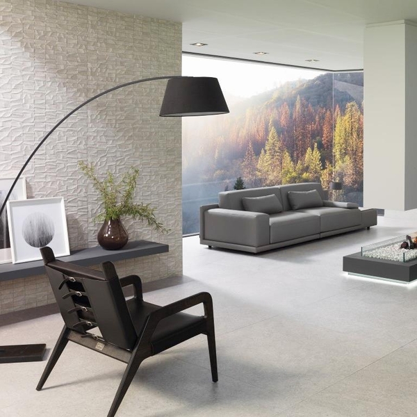 Porcelanosa Duvar Karosu Mosaico Nantes Acero 45 x 120 cm Modeli