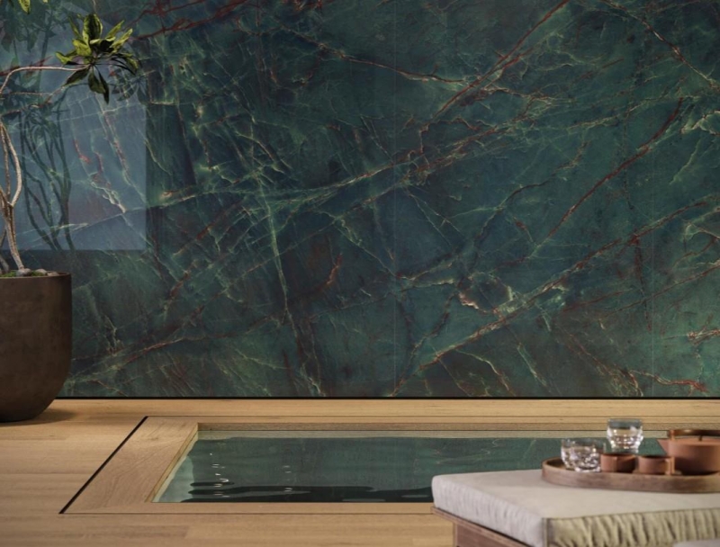 Porcelanosa Duvar Seramiği Emerald Green Parlak 120 x 270 cm - 10POR2026100332623