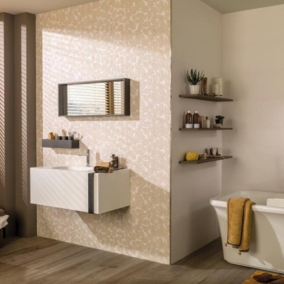 Porcelanosa Duvar Seramiği Menorca Hojas Topo  33,3 X 100 cm (1)