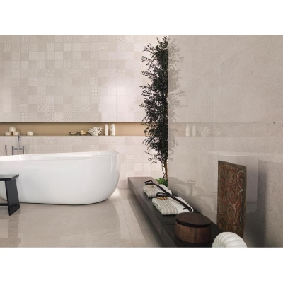 Porcelanosa Duvar Seramiği Parlak Deco Durango Bone Brillo 45X120 cm (1)