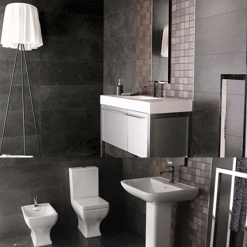 Porcelanosa Duvar Karosu Natal Antracita 31,6 x 90 cm - 15HYPOR40010134