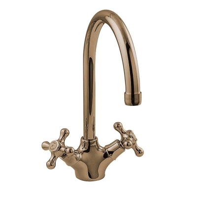NOKEN - Noken Feis Uzun Boyunlu Lavabo Bataryası, Old Bronz