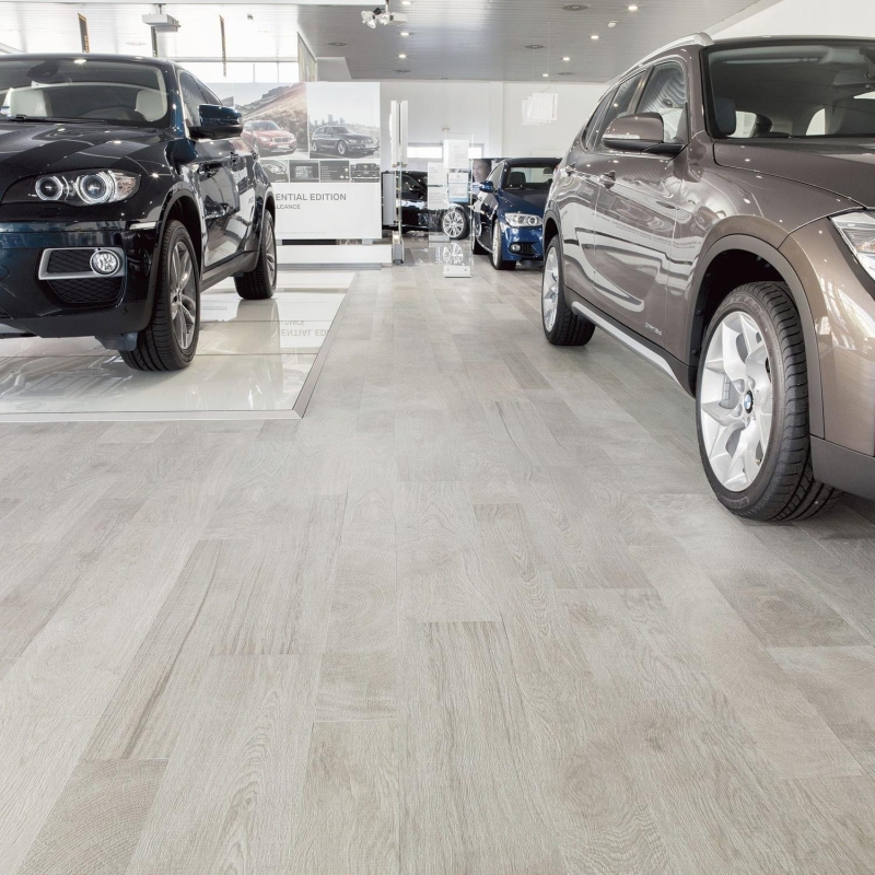 Porcelanosa Parke Seramik Oxford Acero Antislip14,3 x 90 cm - 2