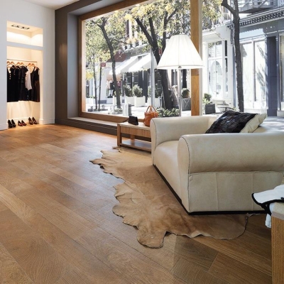 PORCELANOSA - Porcelanosa Parke Seramik Oxford Cognag Antislip 14,3 x 90 cm