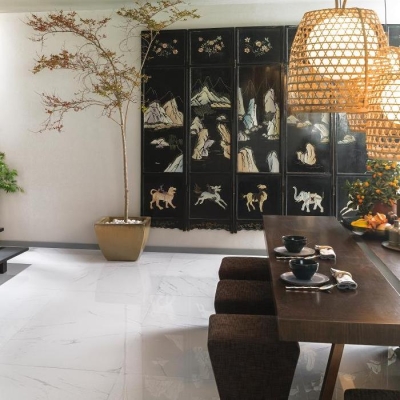 Porcelanosa Yer Karosu Thassos Pulido 79,2 x 79,2 cm (1)