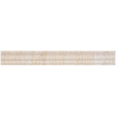 PORCELANOSA - Porcelanosa Bordür Travertino Bordura Marfil 4.1 x 31.6 cm