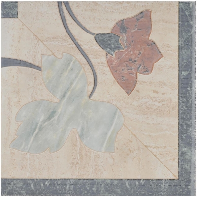 Porcelanosa Takoz Travertino Taco Acanto Marfil-2 22.3 x 22.3 cm