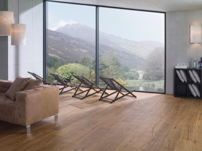 PORCELANOSA - Porcelanosa Yer-Duvar Karosu Delaware Nogal 19,3 x 120 cm (1)