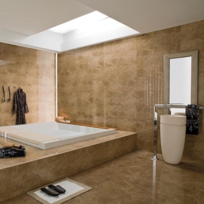 PORCELANOSA - Porcelanosa Yer Karosu Marmol Kali Tabacco 43,5 x 43,5 cm