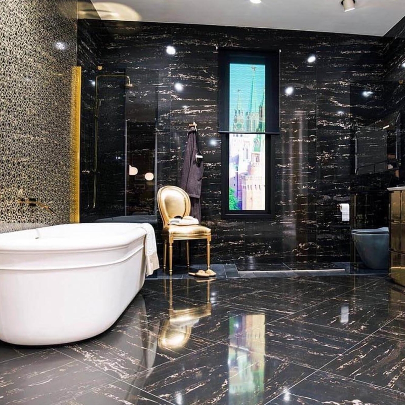 Porcelanosa Yer Karosu Portblack 59,6 x 59,6 - 15HYPOR05130113