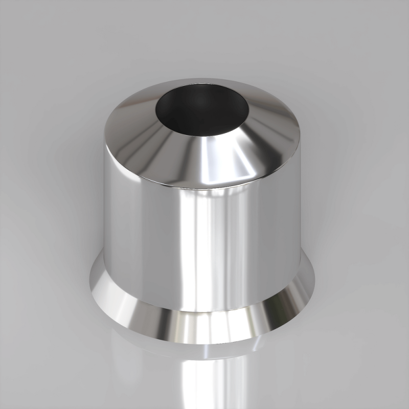 PPRC Tesisatlar İçin Havlupan Boru Gizleme Kılıfı Krom - 6BGHCST000055K1P