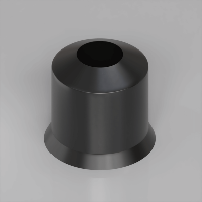 Radiva - PPRC Tesisatlar İçin Havlupan Boru Gizleme Kılıfı Siyah - 634