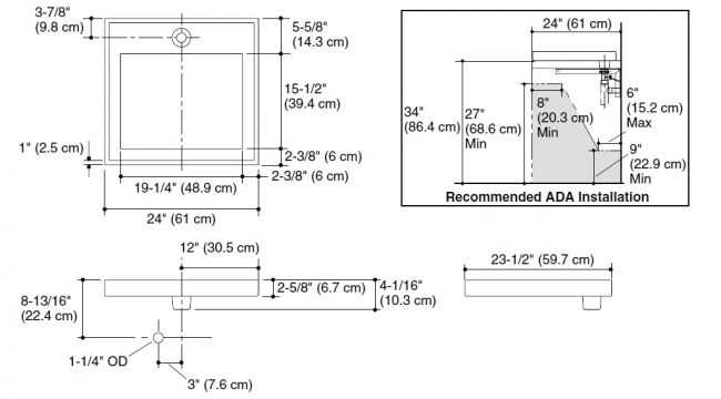 Kohler Lavabo Purist Banyo Dolabı Takımı - 10KOH-PURIST