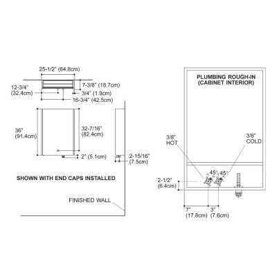 Kohler Lavabo Purist Banyo Dolabı Takımı - 10KOH-PURIST