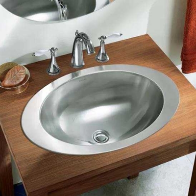 KOHLER - Kohler Lavabo Rhythm Paslanmaz Çelik Tezgah Üstü 