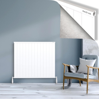 Radiva - RIO Dekoratif Alüminyum Radyatör 1000x1404 Beyaz (1)