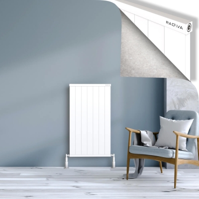 Radiva - RIO Dekoratif Alüminyum Radyatör 1000x704 Beyaz