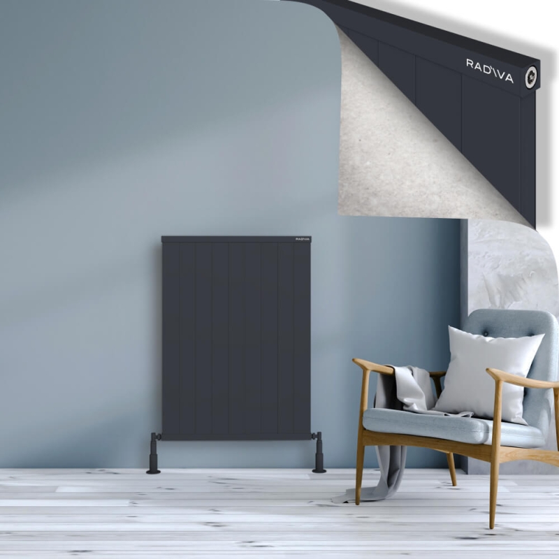 RIO Dekoratif Alüminyum Radyatör 1000x904 Koyu Antrasit - 2RIO10000904B6TS