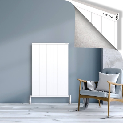 Radiva - RIO Dekoratif Alüminyum Radyatör 1200x1004 Beyaz