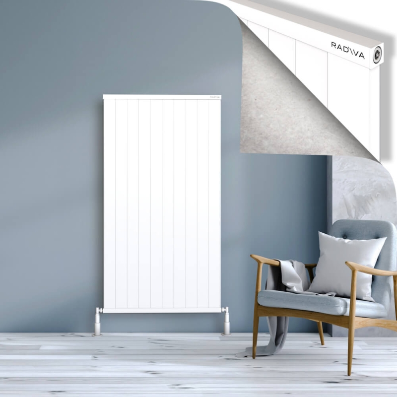 RIO Dekoratif Alüminyum Radyatör 1500x1004 Beyaz - 2RIO15001004B1TS