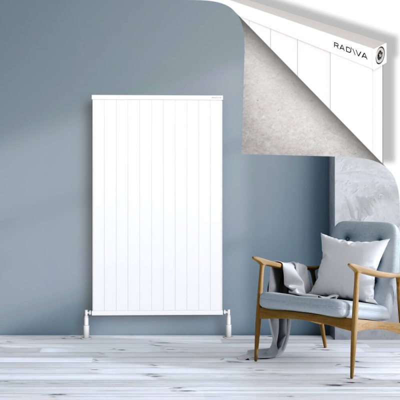 RIO Dekoratif Alüminyum Radyatör 1500x1104 Beyaz - 2RIO15001104B1TS