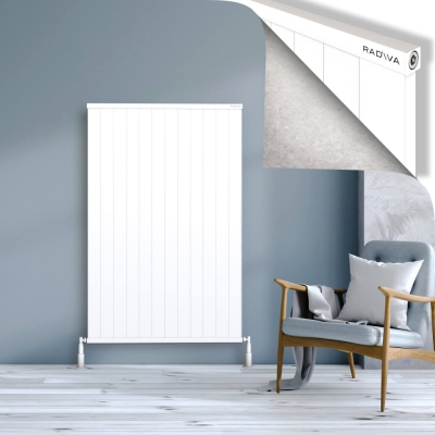 Radiva - RIO Dekoratif Alüminyum Radyatör 1500x1204 Beyaz