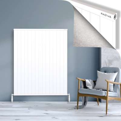 Radiva - RIO Dekoratif Alüminyum Radyatör 1500x1504 Beyaz (1)
