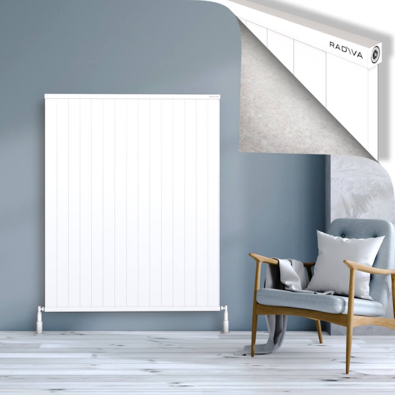 RIO Dekoratif Alüminyum Radyatör 1500x1504 Beyaz - 2RIO15001504B1TS